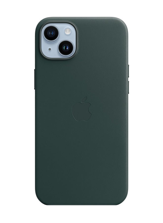 Apple iPhone 14 Leather Magsafe Case | Forest Green Apple iPhone 14 Leather Magsafe Case | Forest Green